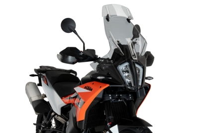 Puig touring vindruta med visirfste KTM Adventure 890