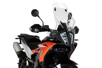 Puig touring vindruta med visirfste KTM Adventure 890