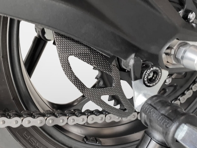 DBK Carbon Kettenschutz Triumph Street Triple 765