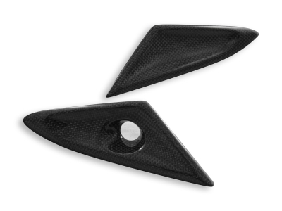 DBK Carbon Seitenabdeckungen vorne Set Triumph Street Triple 765