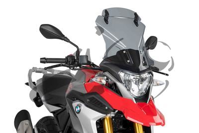 Puig touring screen with visor attachment BMW G 310 GS