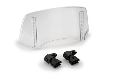 Puig adjustable clip-on attachment for windshield 2.0 Ducati DesertX