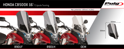 Puig Bulle Touring Honda CB 500 X