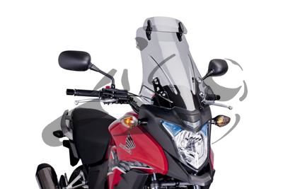 Puig touring windshield with visor attachment Honda CB 500 X