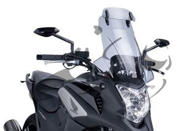 Puig touring screen with visor attachment Honda NC 700 X