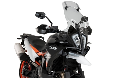 Puig touring windshield with visor attachment KTM 890 SMT
