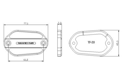 Tappo serbatoio liquido freni Puig Kawasaki Z500