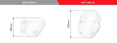 Puig touring windshield with visor attachment BMW F 800 GS