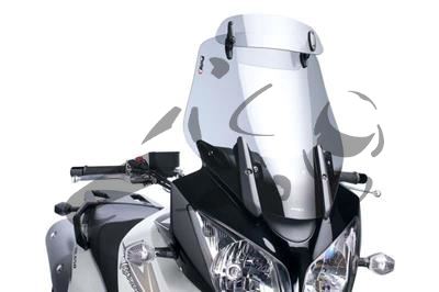 Puig touring windshield with visor attachment Suzuki DL V-Strom 650