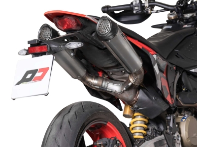 Auspuff QD Tri-Cone Carbon Ducati Hypermotard 698 Mono