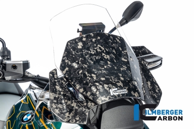 Carbon Ilmberger Windabweiser am Cockpit BMW R 1300 GS