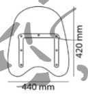 Anpassad Acces Touring Disc Chopper