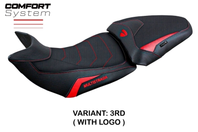 Tappezzeria seat cover Comfort Rosso Ducati Multistrada 1260 Pikes Peak