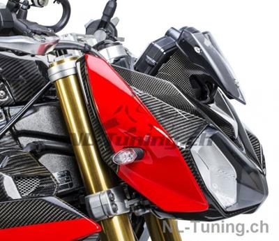 Carbon Ilmberger zijafdekkingen voor lampen Set BMW S 1000 R