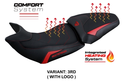 Tappezzeria stolsverdrag Komfort fr stolsvrme Ducati Multistrada 1260 Pikes Peak