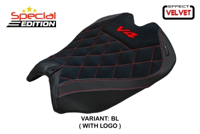 Tappezzeria seat cover Argenta special edition velvet Ducati Panigale V4