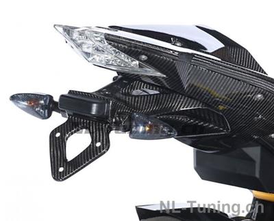 Support de plaque dimmatriculation en carbone Ilmberger BMW S 1000 R