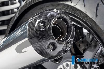 Terminale di scarico in carbonio Ilmberger BMW R NineT Racer