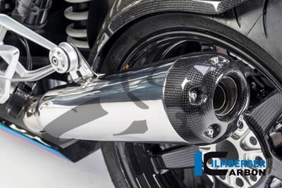 Carbon Ilmberger exhaust end cap BMW R NineT Racer