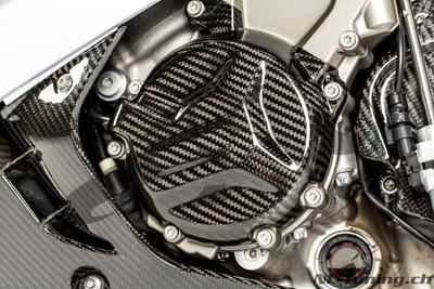 Carbon Ilmberger alternator cover extra thick version BMW S 1000 RR