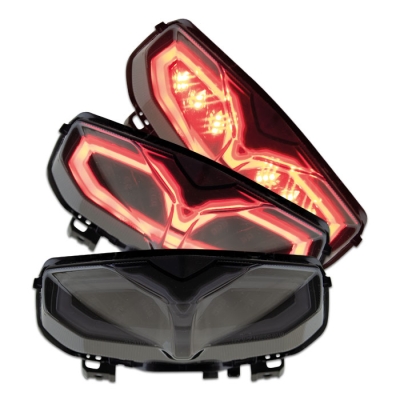 LED-Rcklicht dunkel getnt Yamaha MT-10