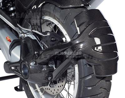 Protection anti-claboussures arrire en carbone Ilmberger BMW R 1200 GS