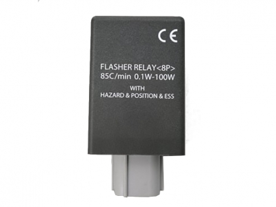 Turn signal relay load-independent Honda 8-pin