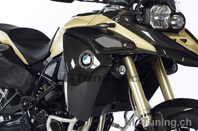 Juego de tapas del radiador de agua Ilmberger de carbono BMW F 800 GS Adventure