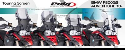 Bulle Touring Puig BMW F 800 GS Adventure