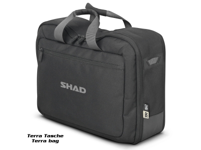 SHAD Topbox Kit Terra Pure Black Moto Guzzi V7