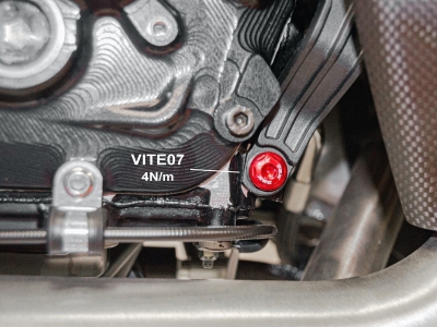 Ducabike rechte Rahmenschraube Ducati Diavel V4