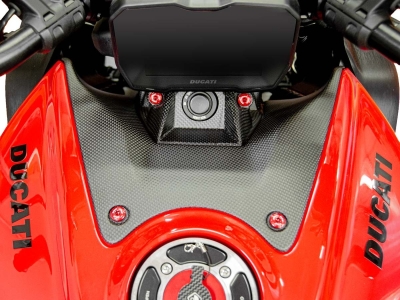 Ducabike Schrauben Set f�r Z�ndschlossabdeckung Ducati Diavel V4
