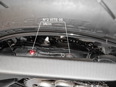 Ducabike Hinterradabdeckung Schrauben Kit Ducati Diavel V4