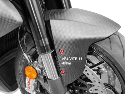Ducabike Schrauben Set Vorderradabdeckung Ducati Diavel V4