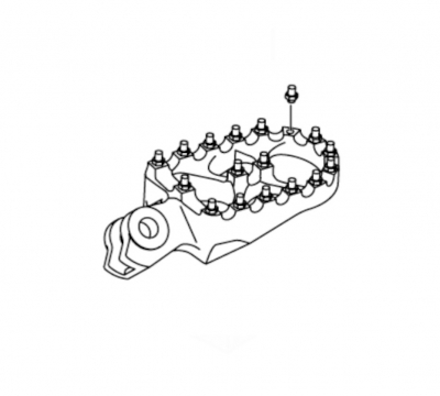 Puig Offroad Fussrasten Honda CRF 1100 L Africa Twin