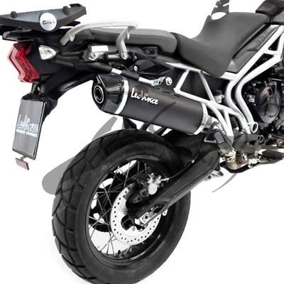 chappement Leo Vince Nero Triumph Tiger 800