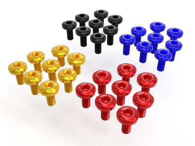 Ducabike hintere Seitenabdeckung Schrauben Kit BMW R 1300 GS