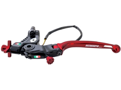 Accossato Racing Kupplungshebel Klappbar mit Mikroschalter Yamaha YZ MT-03