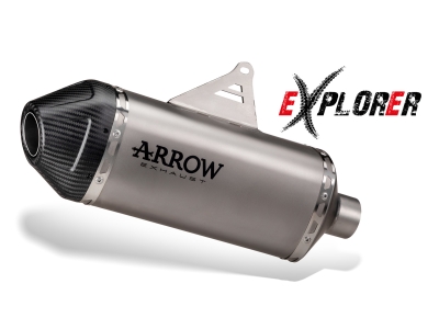 Auspuff Arrow Explorer Suzuki DR-Z4S/M