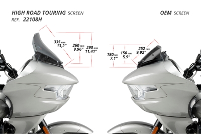 Puig Touringscheibe High Road Touring Harley Davidson Road Glide
