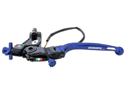 Accossato Racing Kupplungshebel Klappbar mit Mikroschalter Suzuki V-Strom 800DE