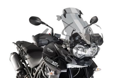 Parabrezza Puig touring con attacco visiera Triumph Tiger 800