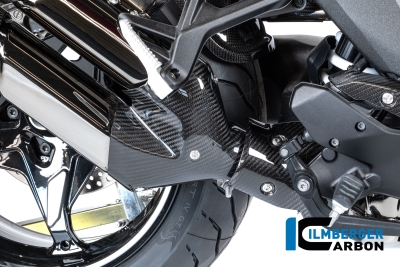 Carbon Ilmberger Protezione termica dello scarico anteriore BMW R 1300 R avanti