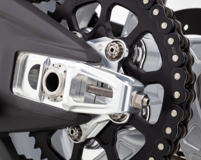 MOTO CORSE brida de pi��n con tornillos de titanio Ducati Panigale V4