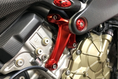 Moto Corse Motorhalterung rechts Ducati Panigale V4