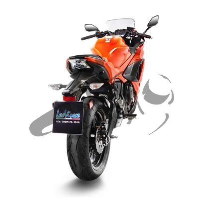 Exhaust Leo Vince Underbody complete system Kawasaki Ninja 650