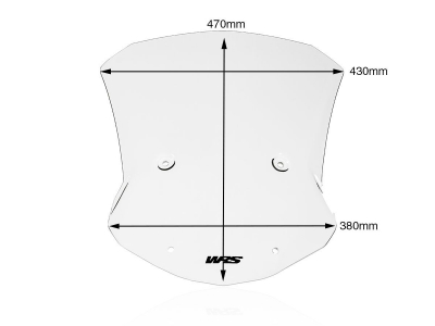 WRS Caponord Windschild BMW S 1000 XR