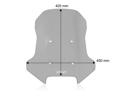 WRS Caponord Windschild CF Moto 450 MT