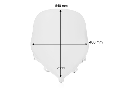 WRS Caponord Windschild BMW K 1200 S