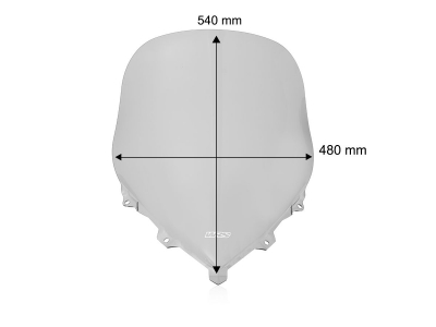 WRS Caponord Windschild BMW K 1200 S